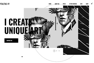 redesign influencer portfolio website digital creator website media kit website