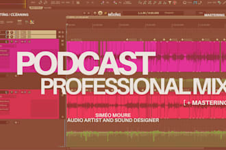 edit and mix your podcast professionally