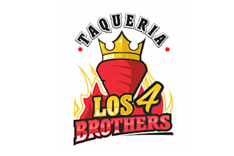 design food popular taqueria houston logo