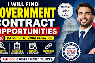 find government bids and contract opportunities for your business