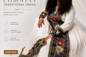 be your ethiopian traditional dress designer