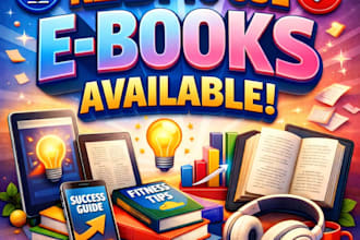 provide ready to use e books for growth and  success
