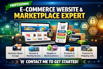 build shopify multi vendor ecommerce marketplace platform with full management