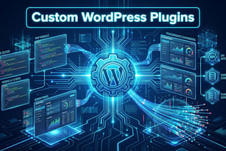 develop a custom wordpress plugin or API integration