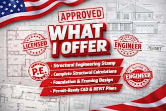 structural calculation, california licensed structural engineer ca stamp, permit