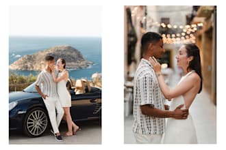 make stunning romantic couple story in valencia