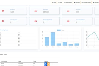 provide a complete pharmacy management software with pos and inventory system