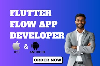design and build flutterflow saas app with firebase backend