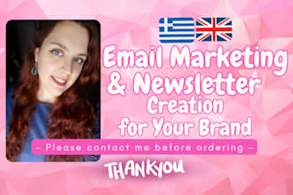create professional email newsletters for your business