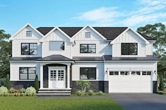 3d architectural exterior design house rendering, exterior interior 3d rendering