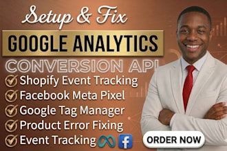 fix shopify, woocommerce, google analytics, GTM, merchant center, and product