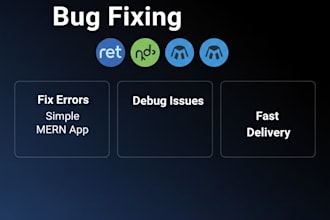 fix mern stack, react, or node js bugs