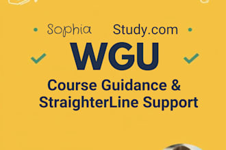 facilitate sophia, study com, purdue global and wgu