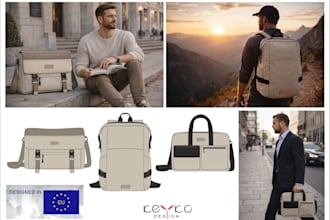 design premium mens bags and production ready collections