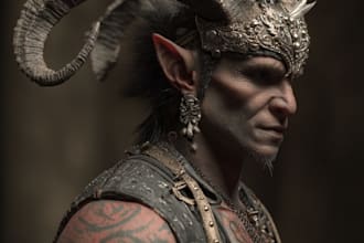 fantasy horror and fantasy horror character