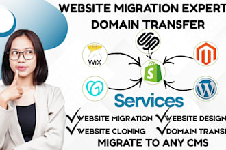 website migration migrate wix magento godaddy wordpress lovable to shopify store