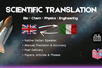 translate scientific papers articles and academic texts