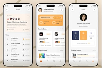 build online course app, online tutor app, kid learning app, e learning app