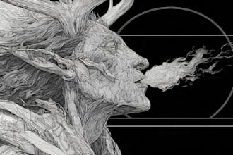 draw amazing line art
