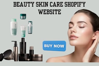 build beauty website skincare shopify store skincare website beauty store