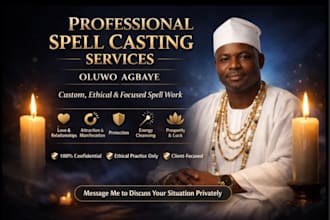 perform customized manifestation and energy alignment spells