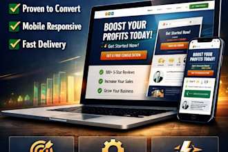 do landing page that outreach leads and sales