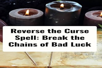 cast powerful bad luck removal spell, evil eye, curse removal, break misfortune