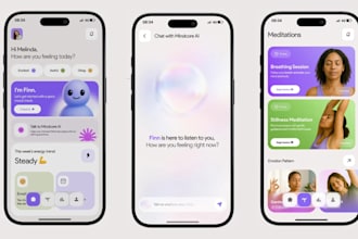 develop ai mental app, ai psychiatry app, ai therapy app, healthcare app
