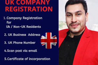 register UK ltd company for non residents