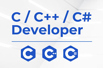 develop, debug, or optimize your c, cpp, c sharp project