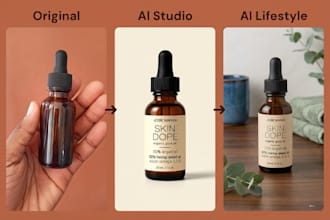 create realistic ai images and product shots for your products