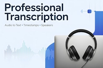 transcribe audio or video with timestamps, speaker labels, and clean edit