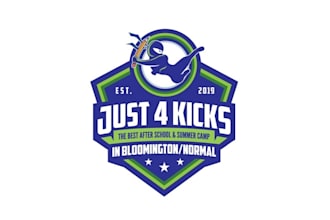 design professional ninja both kids and moms logo