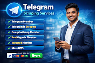 telegram growth scraping, subscribers, scraper, scrap