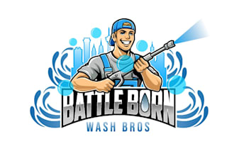 design unique pressure logo