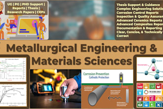 help and assist in materials engineering and sciences related tasks