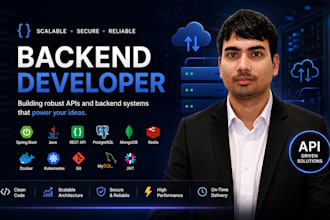 build secure and scalable backend api