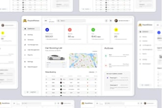 build limousine app, car rental app, chauffeur app, taxi booking app