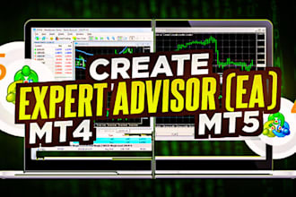 code mt4, mt5 indicator or expert advisor metatrader in mql4, mql5