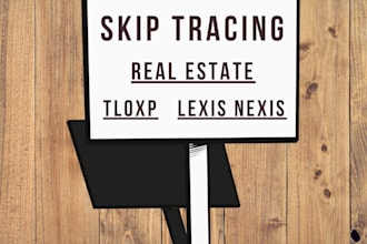 do skip tracing for real estate