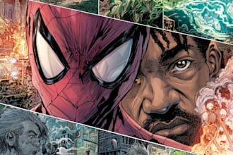 comic book illustration with comic book illustrator