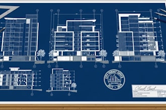design your architect, do architectural drawings and stamp for city permit