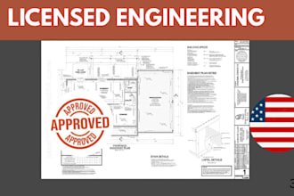do licensed architectural engineering design, drawings, and documentation