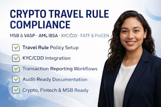 set up crypto travel rule compliance for msb and vasp companies