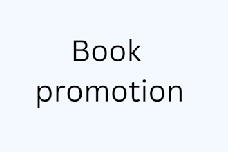 do  book marketing book promotion