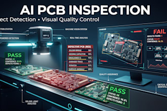 build pcb defect detection and automated visual inspection system