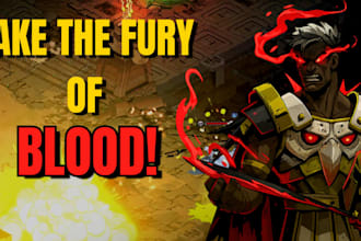 design a clickable gaming thumbnail