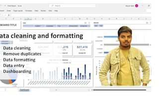 do professional excel data entry cleaning and formatting