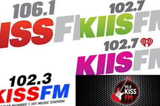 promote your song or ads on kiis fm 102, power 96 radio
