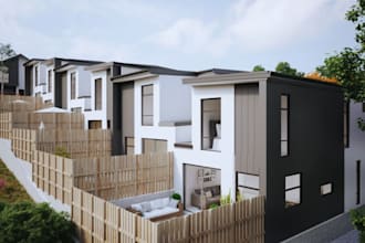 do 3d  townhouse design, condo, row house, duplex townhouse, townhouse layouts